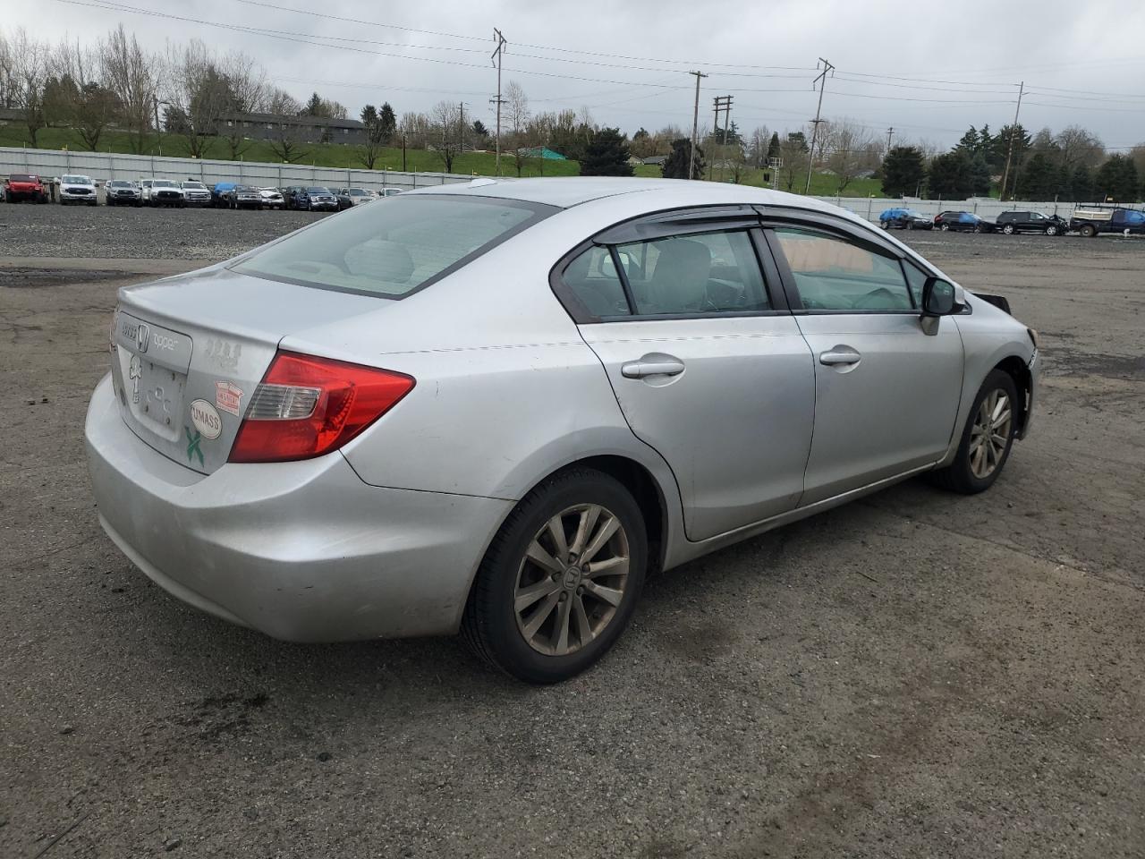 2012 HONDA CIVIC EX - Фото 3