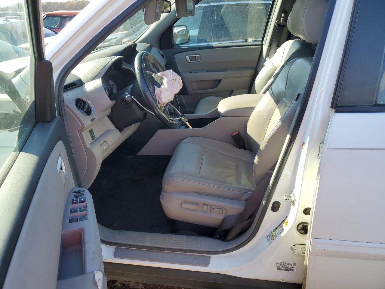 2012 HONDA PILOT EXL - Фото 7