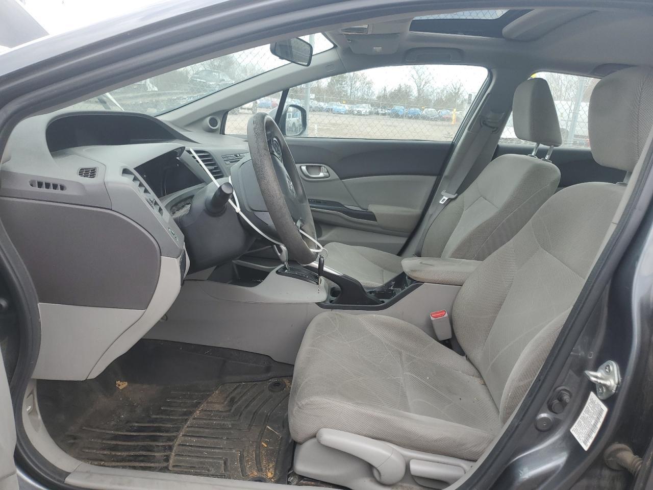 2012 HONDA CIVIC EX - Фото 7