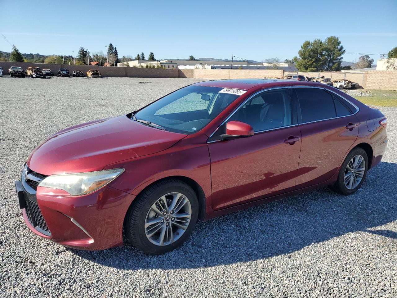 2016 TOYOTA CAMRY LE