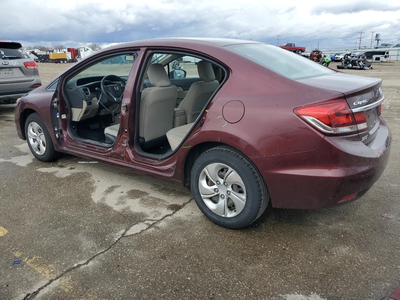 2014 HONDA CIVIC LX - Фото 2