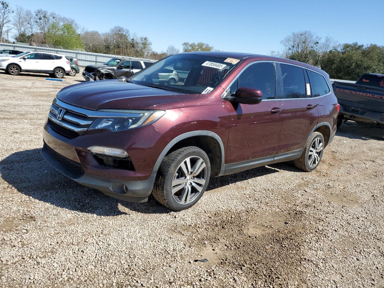 2017 HONDA PILOT EXL