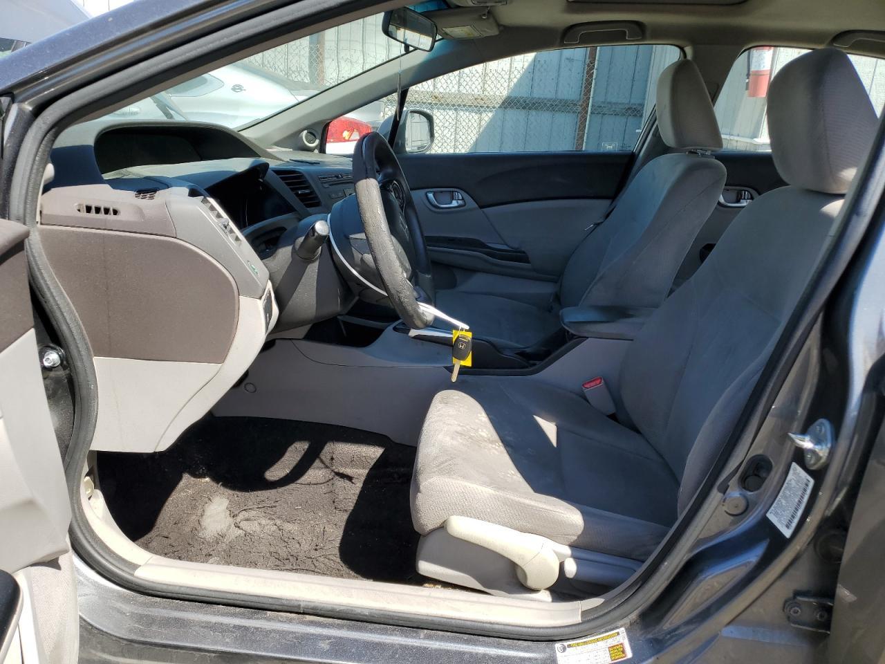 2012 HONDA CIVIC EX - Фото 7