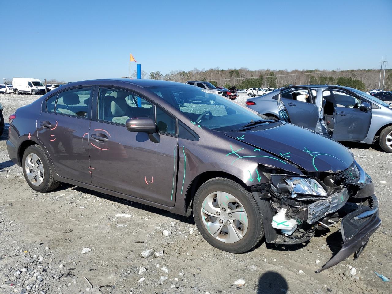 2015 HONDA CIVIC LX - Image 4