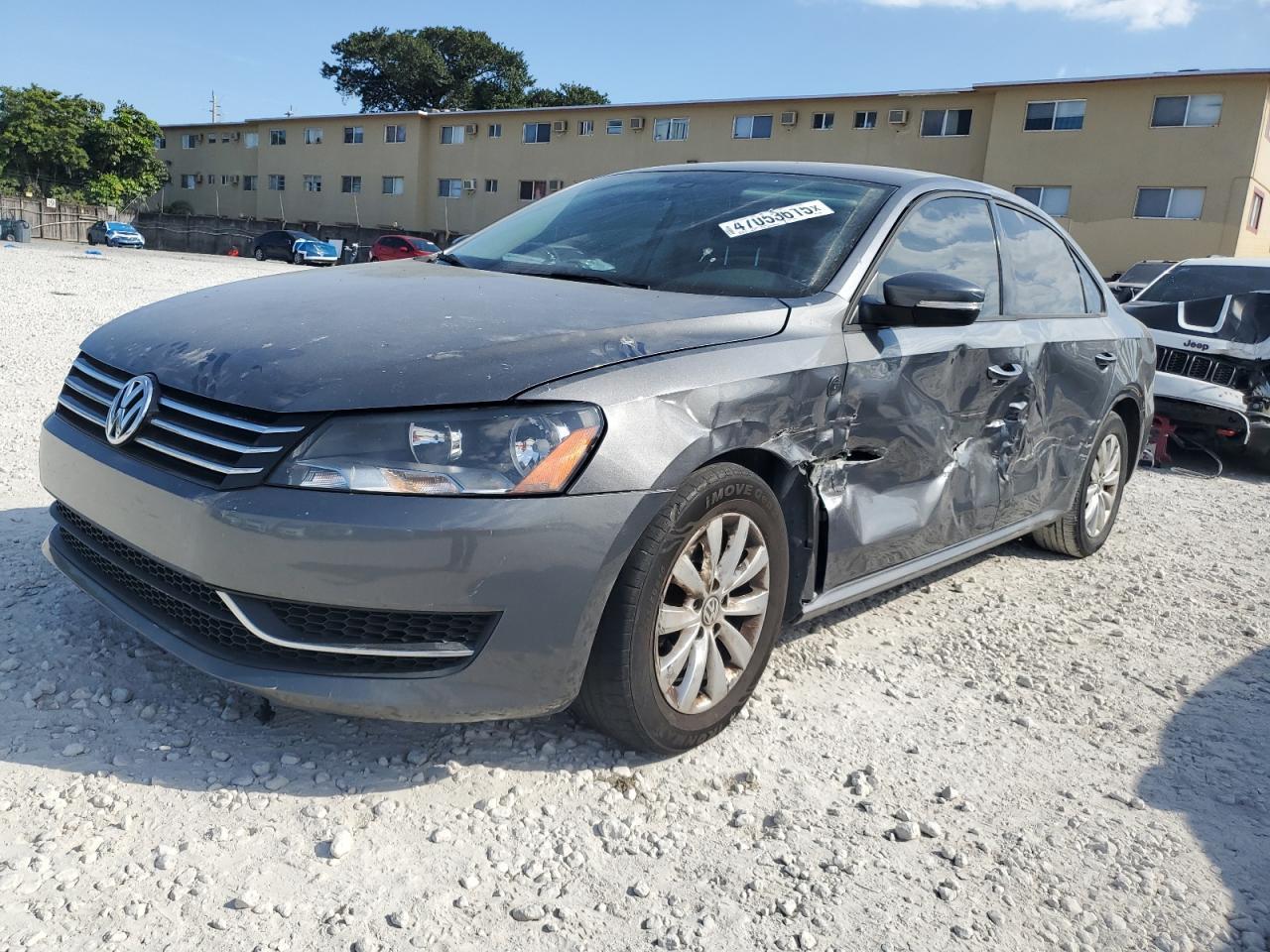 2015 VOLKSWAGEN PASSAT S