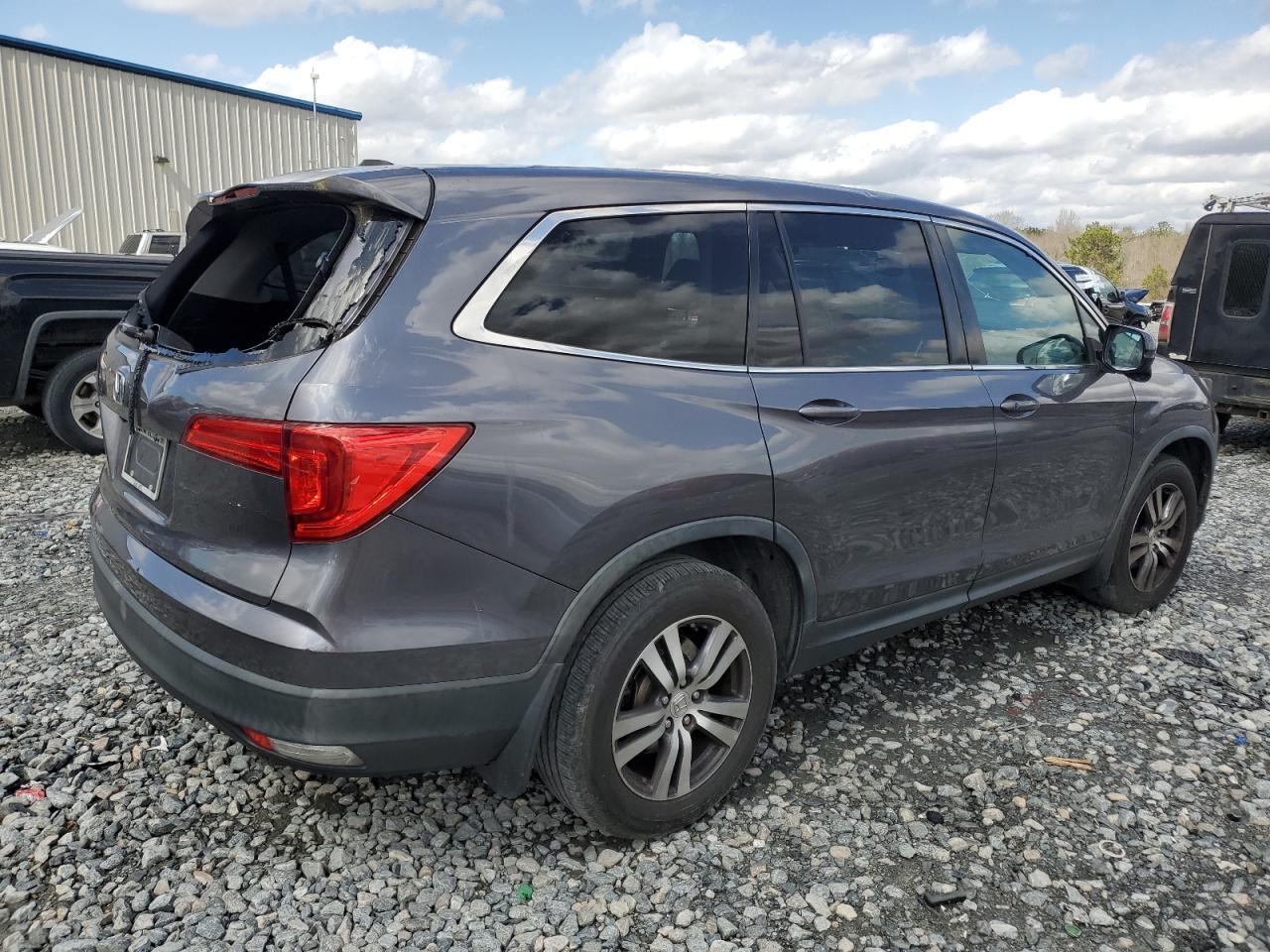 2017 HONDA PILOT EXLN - Фото 3