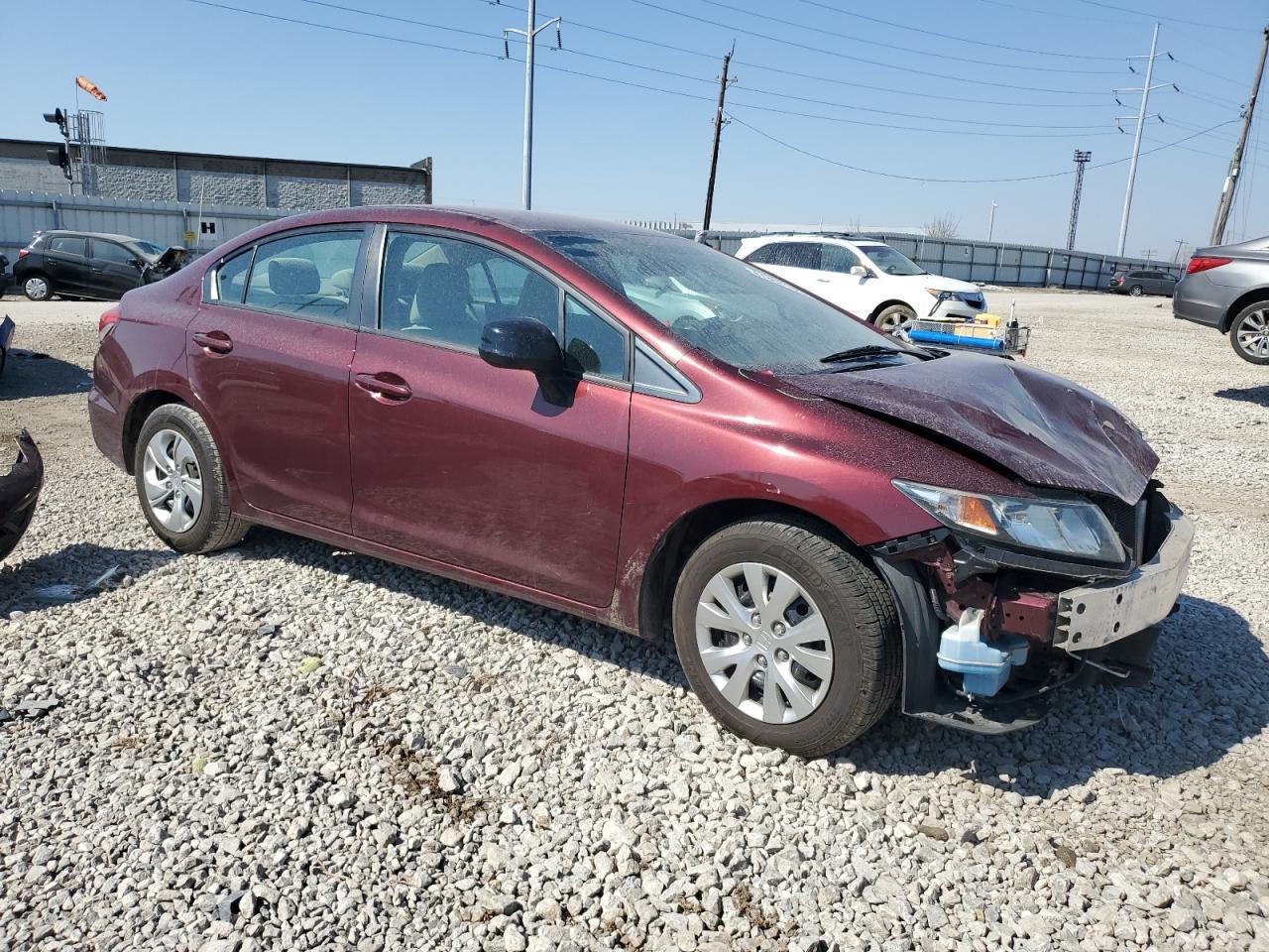 2014 HONDA CIVIC LX - Фото 4