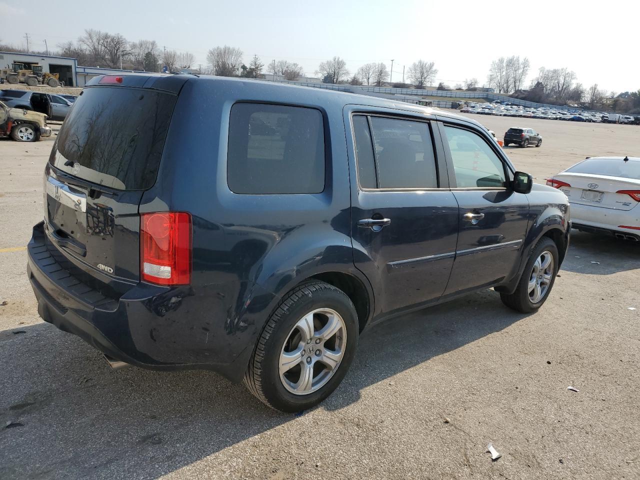 2012 HONDA PILOT EXL - Фото 3