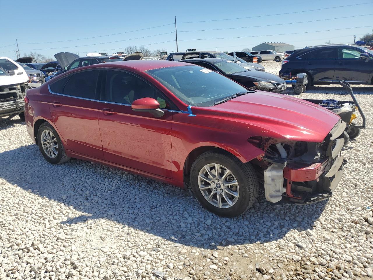2017 FORD FUSION S - Фото 4