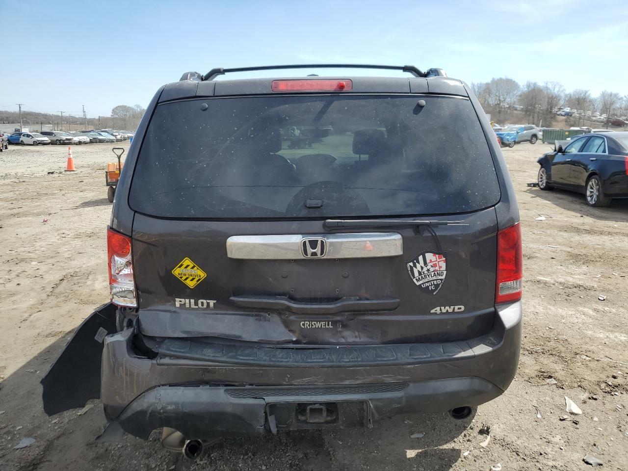 2012 HONDA PILOT EXL - Фото 6