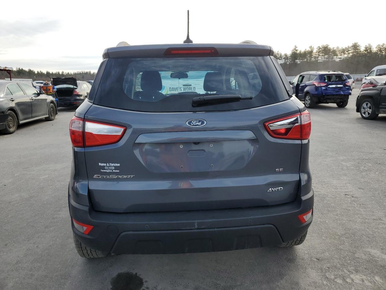 2018 FORD ECOSPORT S - Фото 6