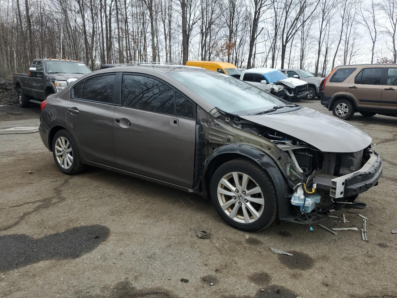 2012 HONDA CIVIC EXL - Фото 4