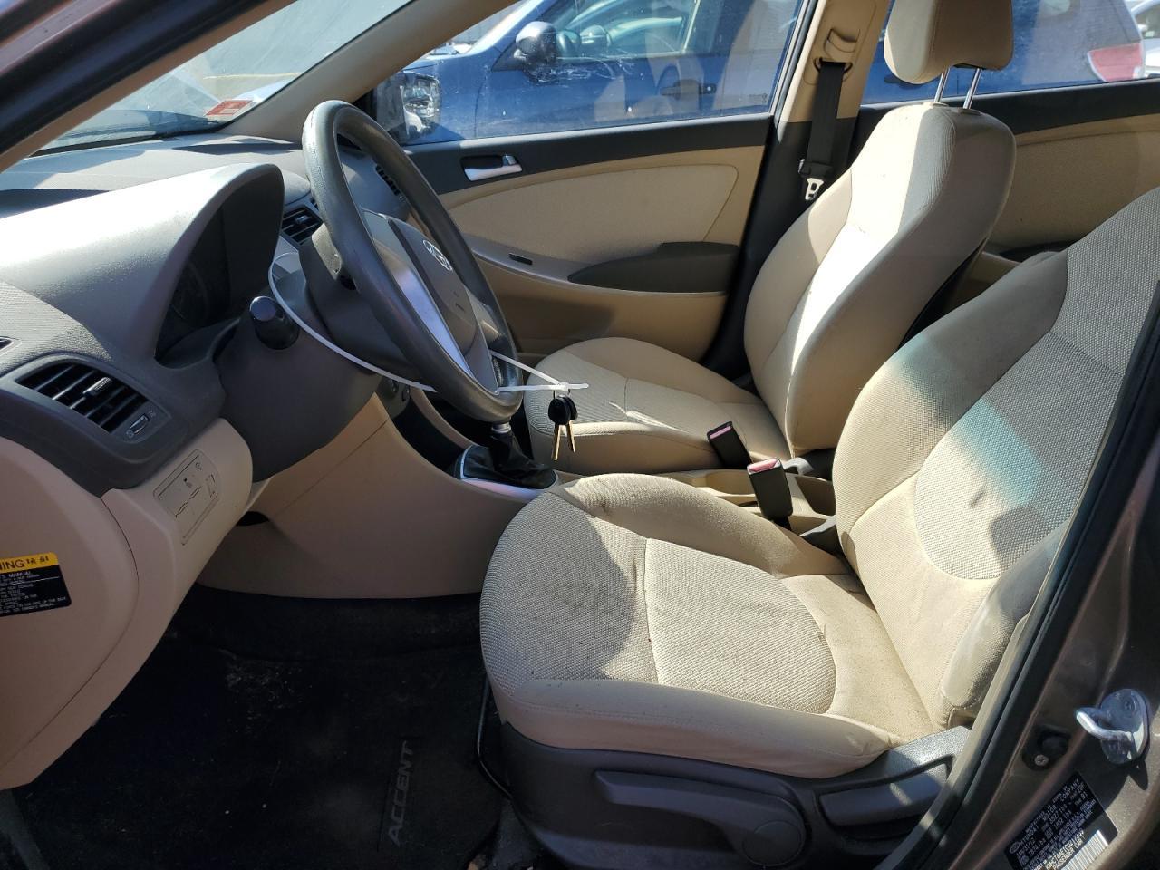 2012 HYUNDAI ACCENT GLS - Фото 7