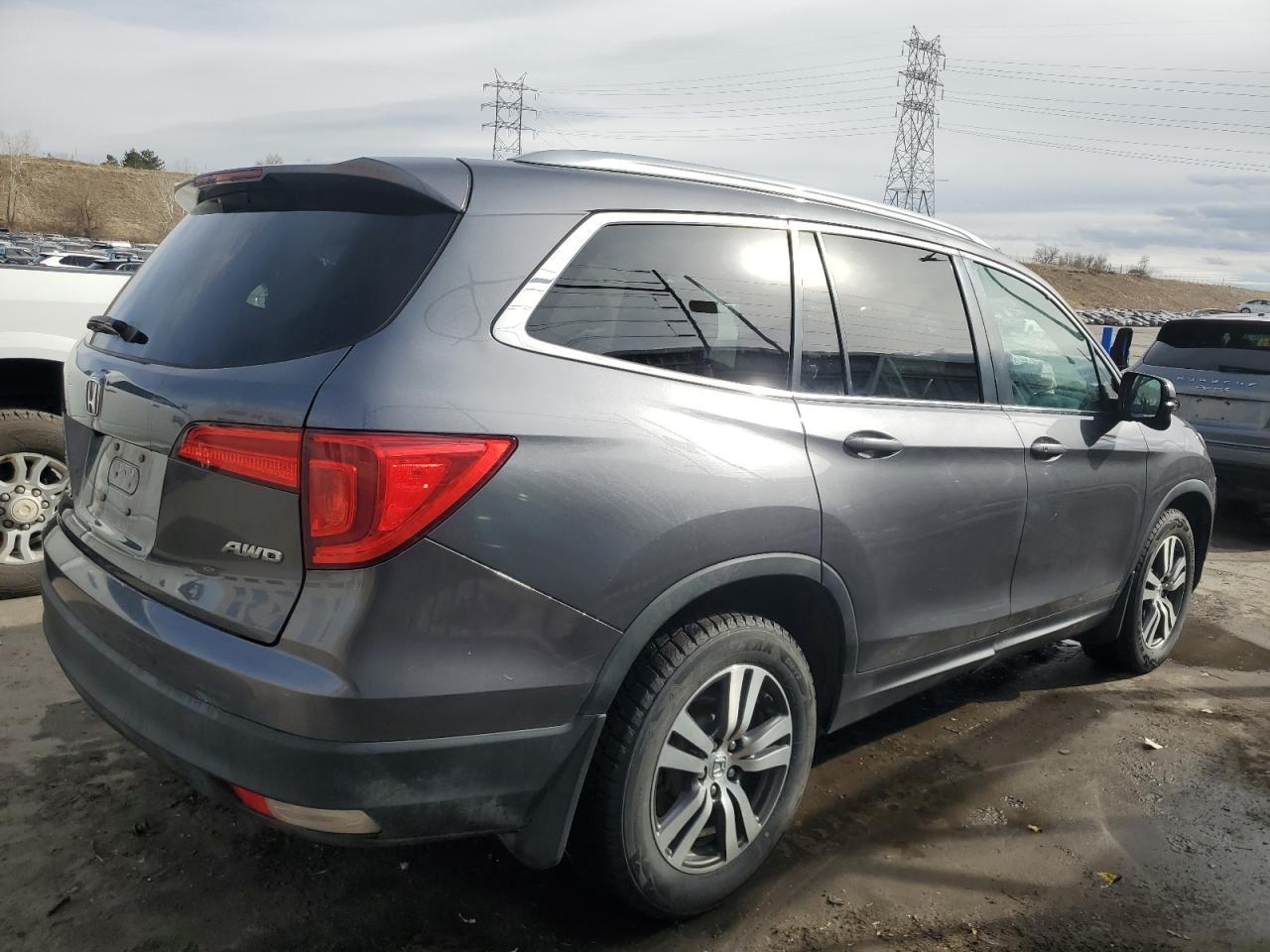 2016 HONDA PILOT EXLN - Фото 3