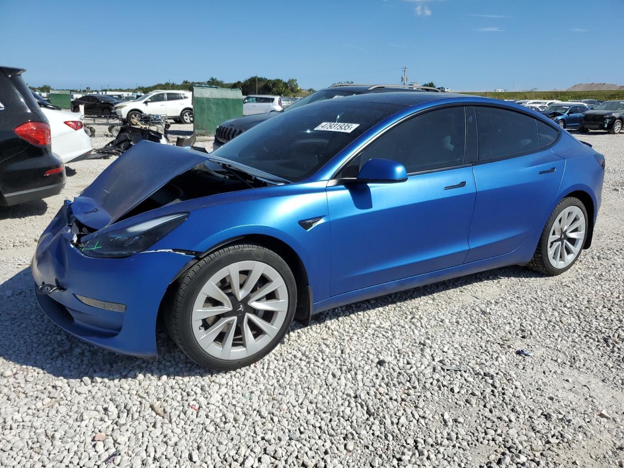 2022 TESLA MODEL 3