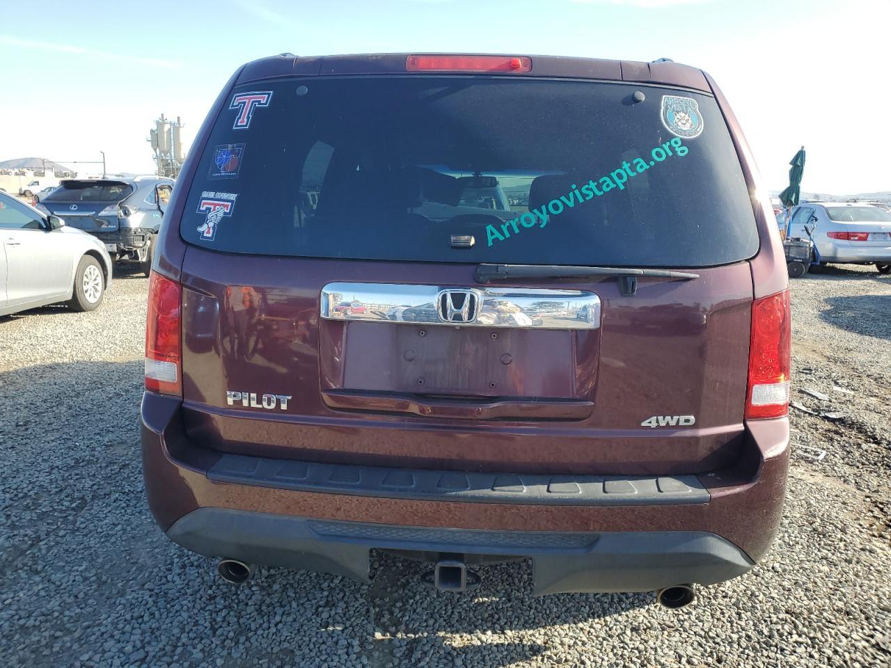 2012 HONDA PILOT EXL - Фото 6