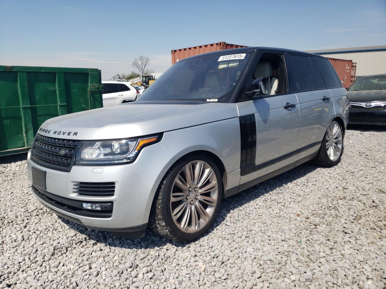 2017 LAND ROVER RANGE ROVE