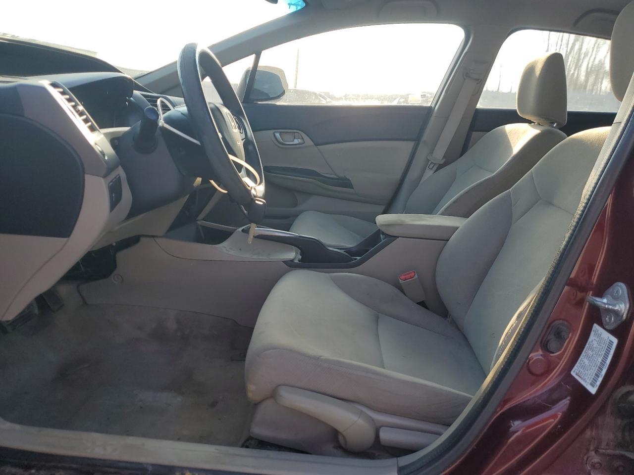 2012 HONDA CIVIC LX - Image 7