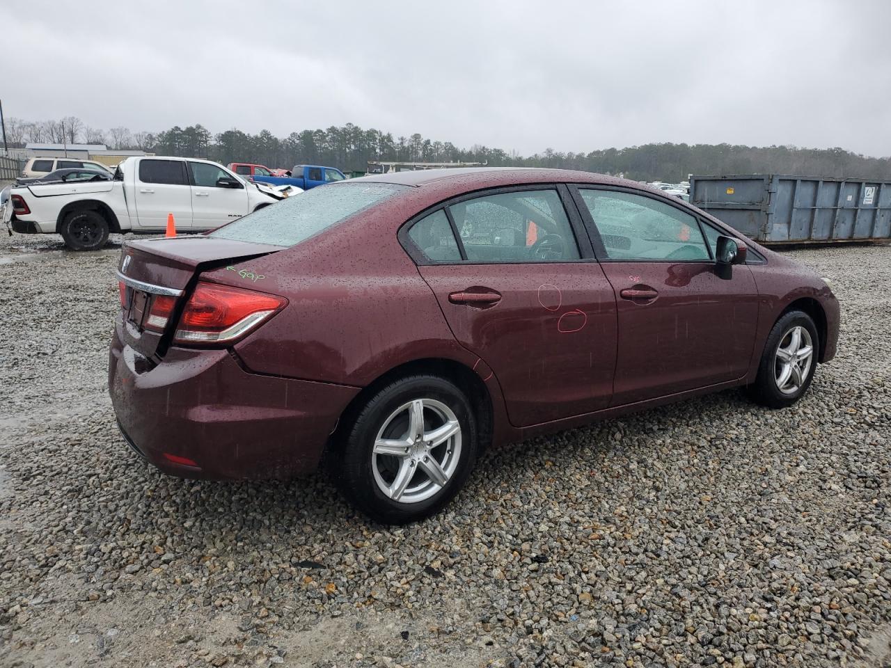 2014 HONDA CIVIC LX - Фото 3