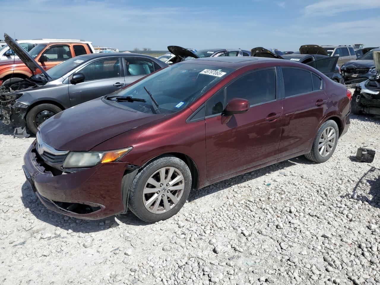 2012 HONDA CIVIC EX