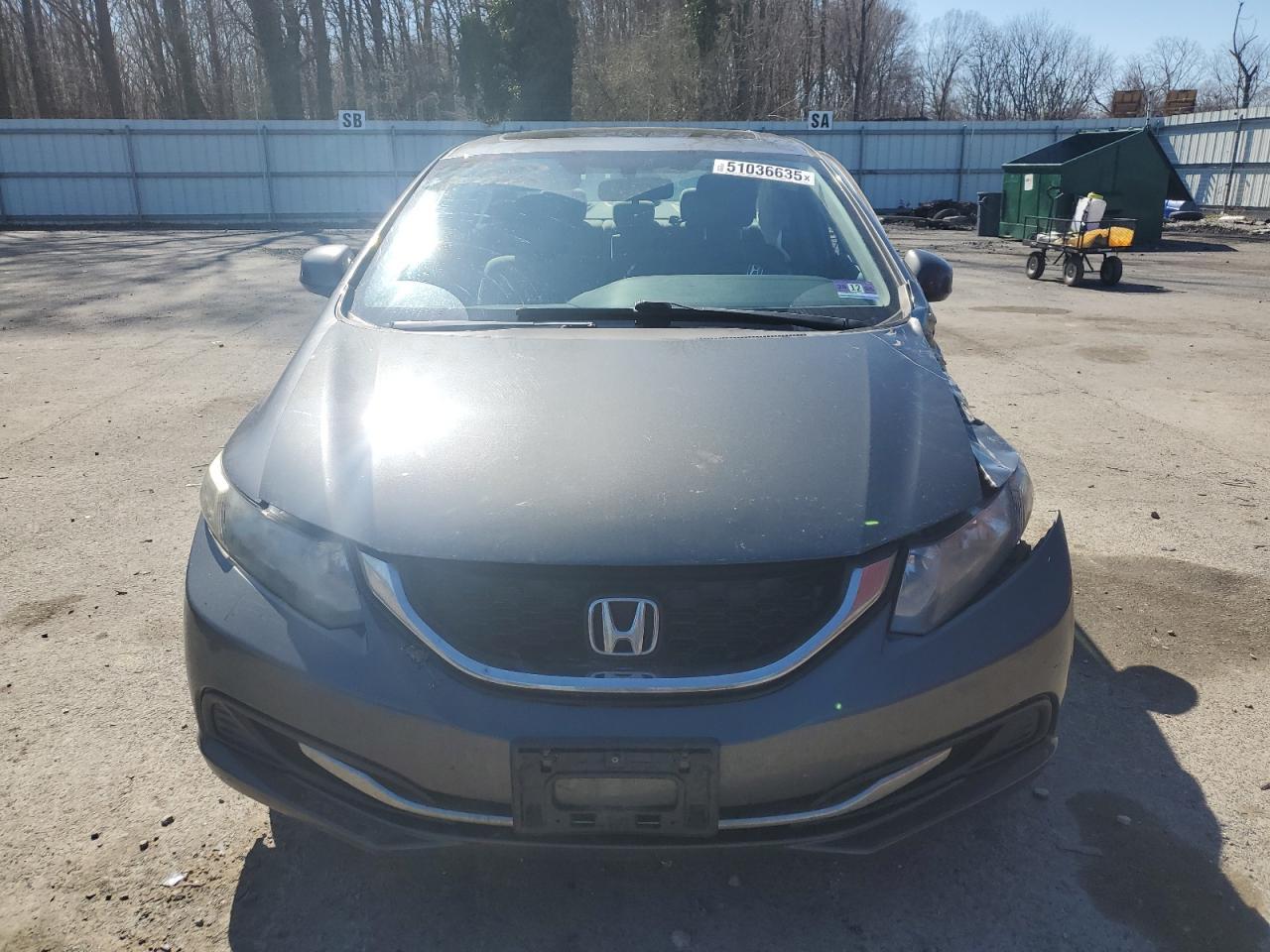 2013 HONDA CIVIC EX - Фото 5
