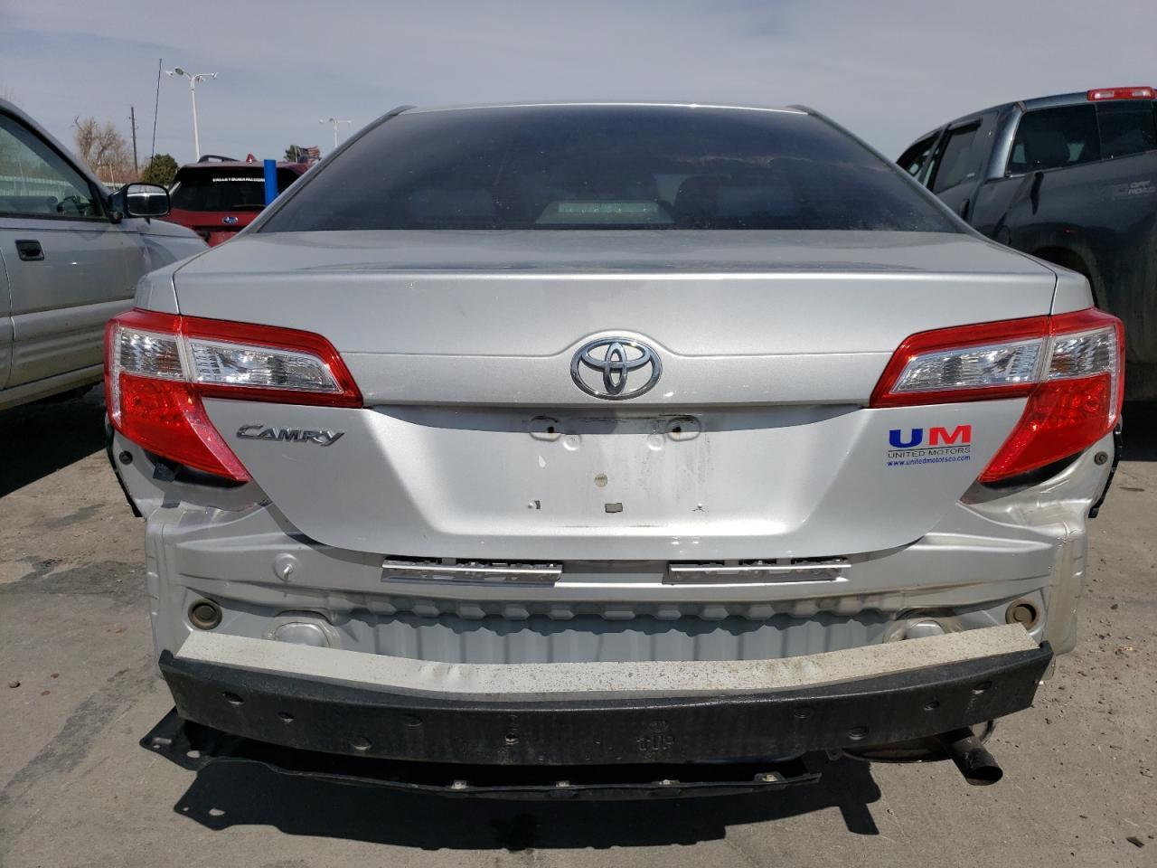 2012 TOYOTA CAMRY BASE - Image 6