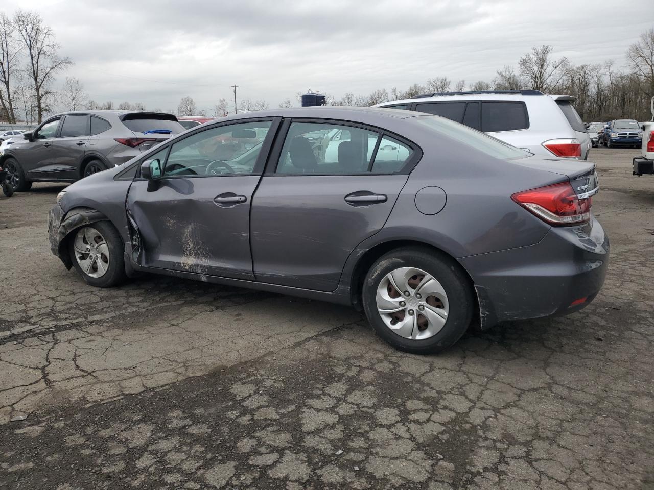 2015 HONDA CIVIC LX - Фото 2
