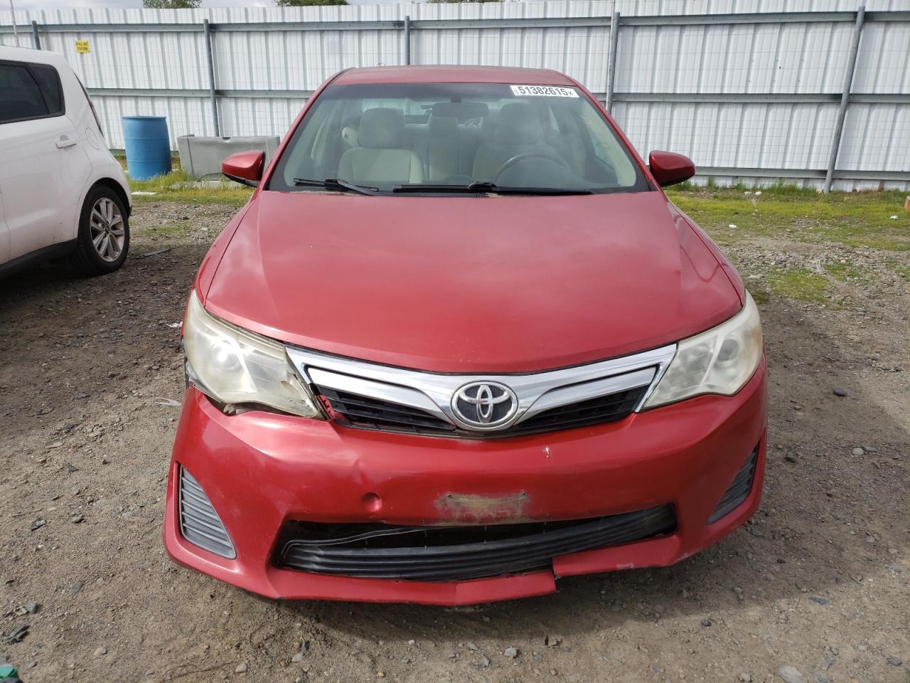 2012 TOYOTA CAMRY BASE - Image 5