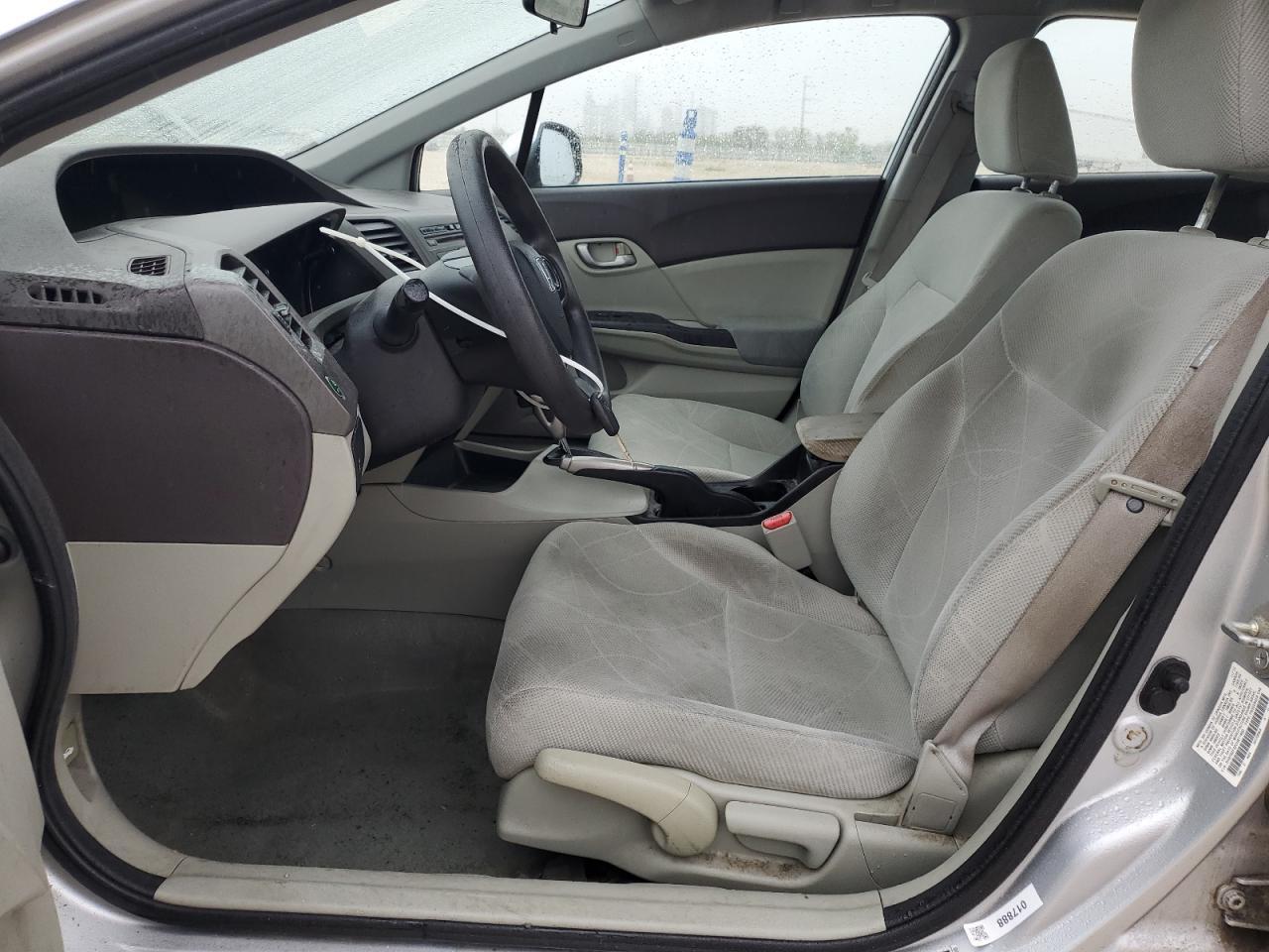2012 HONDA CIVIC LX - Фото 7
