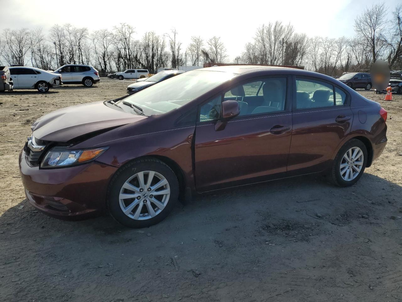 2012 HONDA CIVIC EX