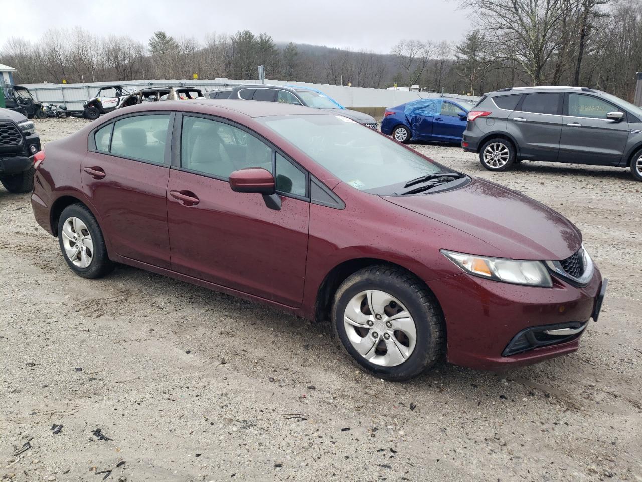 2014 HONDA CIVIC LX - Фото 4