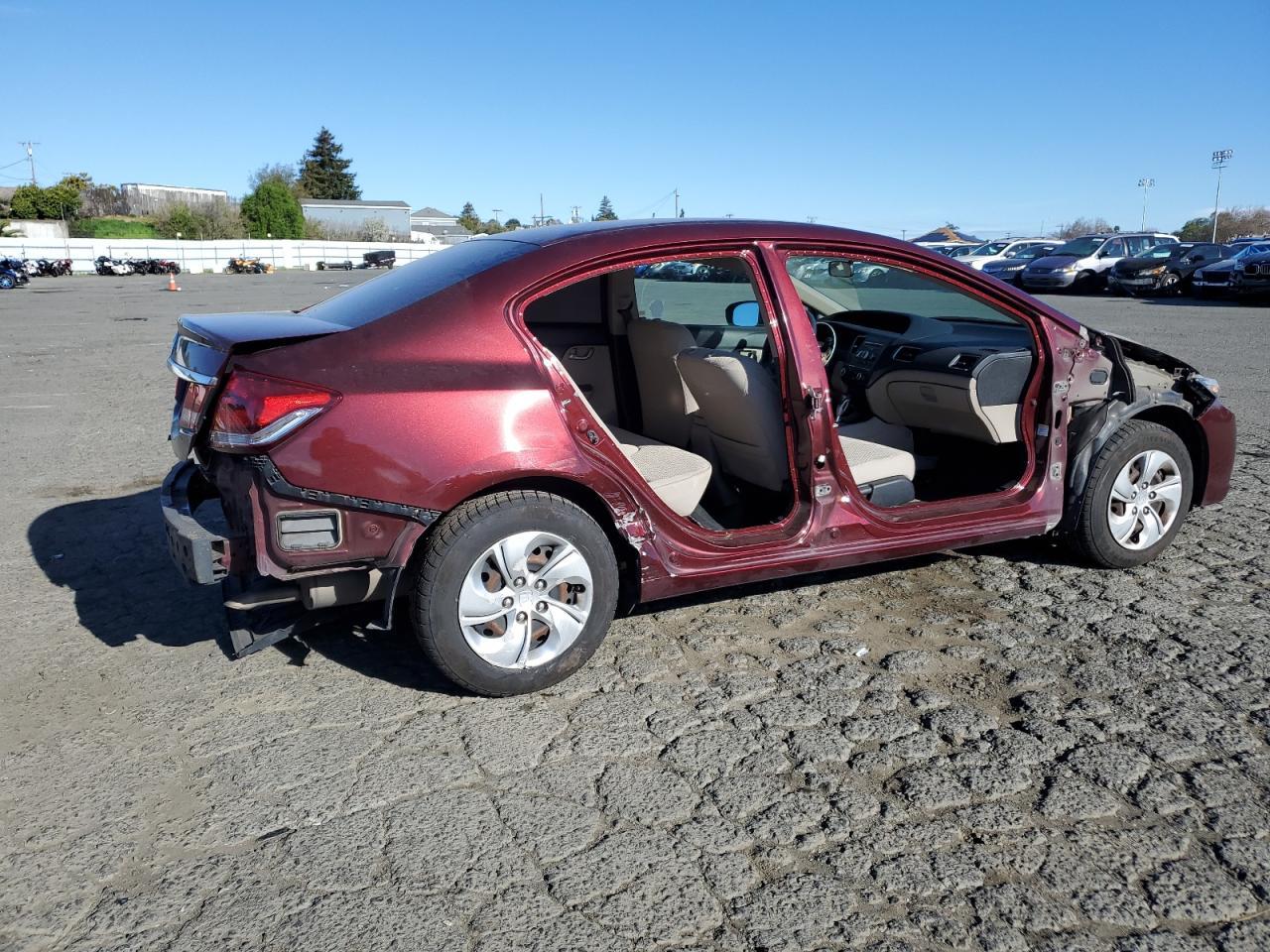 2014 HONDA CIVIC LX - Image 3