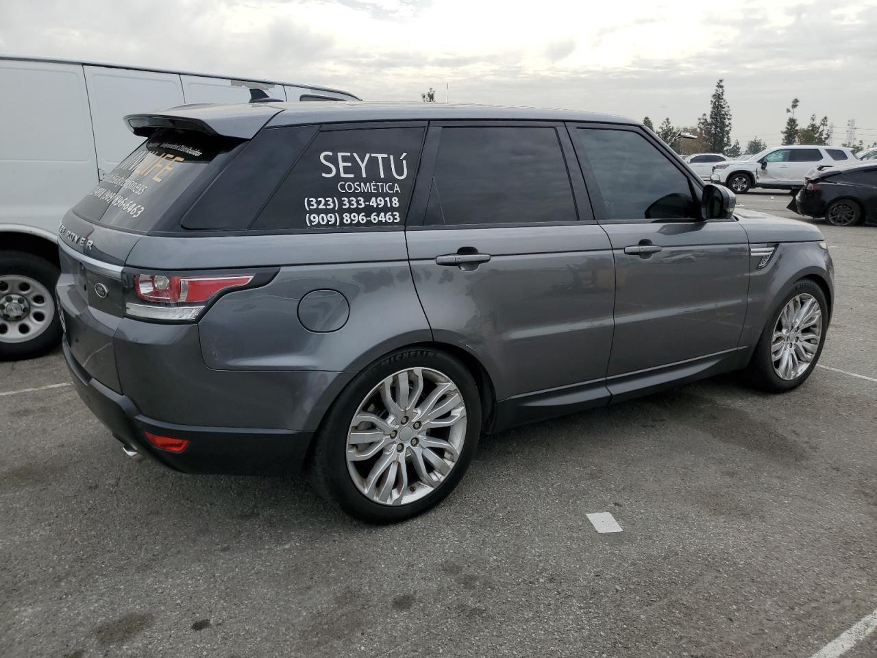 2016 LAND ROVER RANGE ROVE - Фото 3
