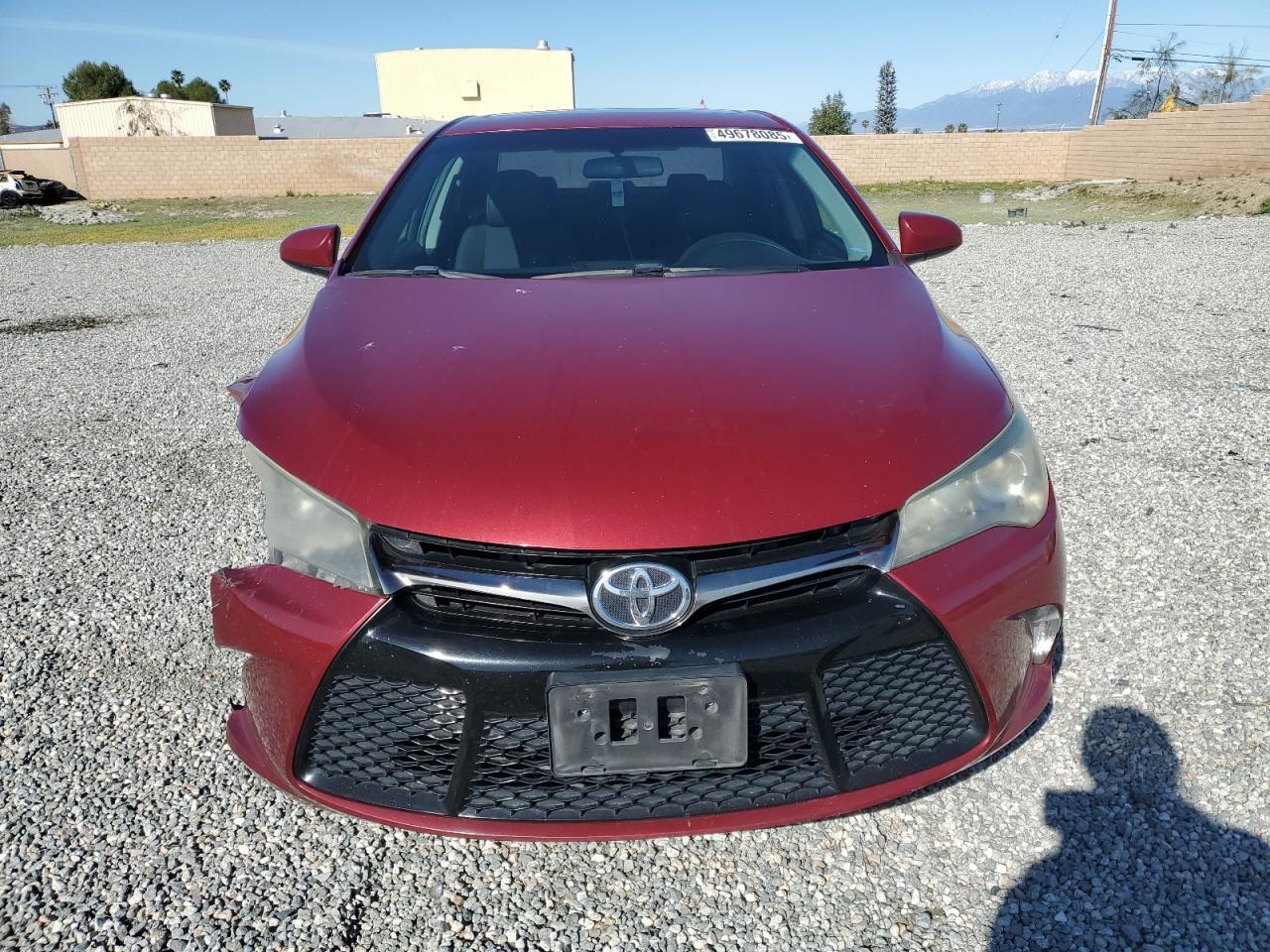 2016 TOYOTA CAMRY LE - Фото 5