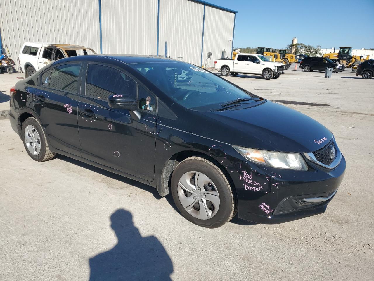 2015 HONDA CIVIC LX - Image 4