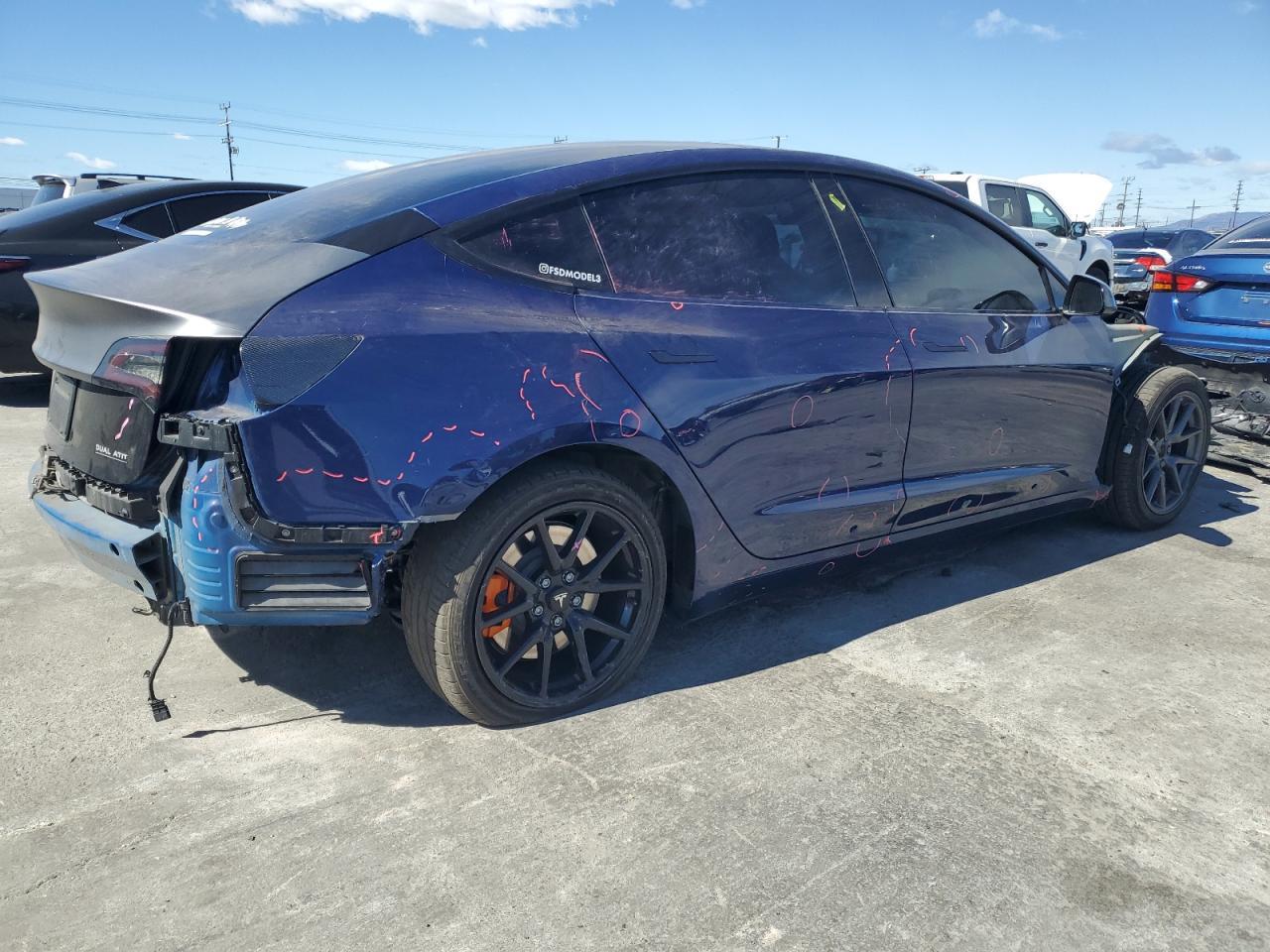 2022 TESLA MODEL 3 - Image 3
