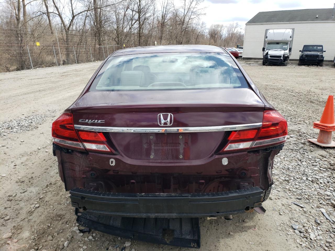 2014 HONDA CIVIC LX - Фото 6