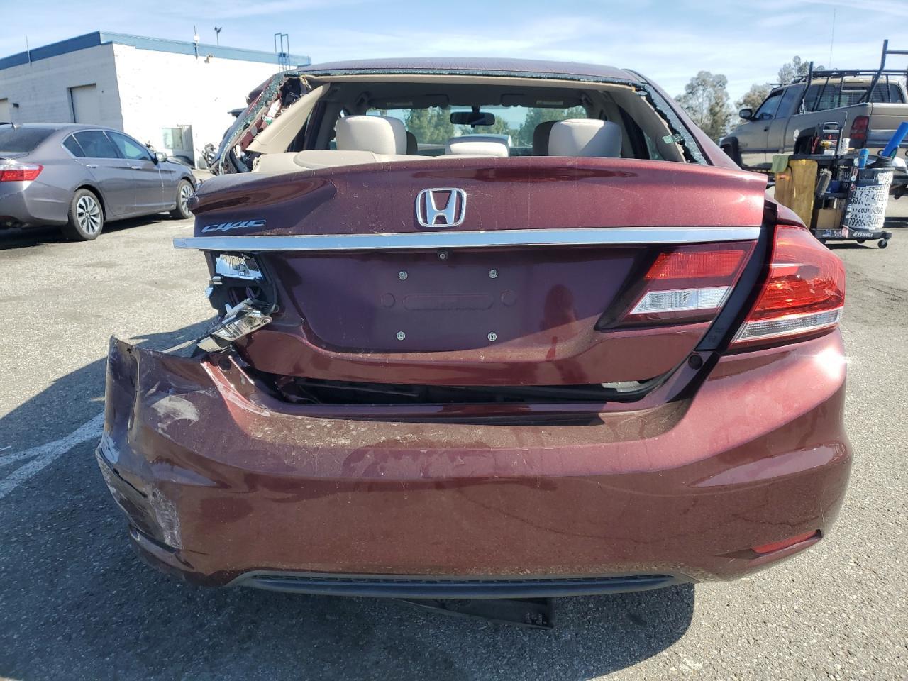 2014 HONDA CIVIC LX - Фото 6