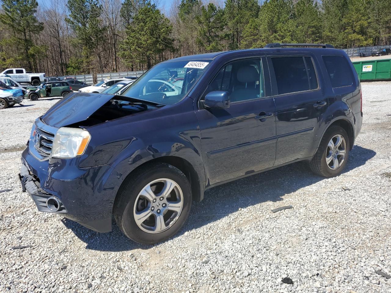 2012 HONDA PILOT EXLN