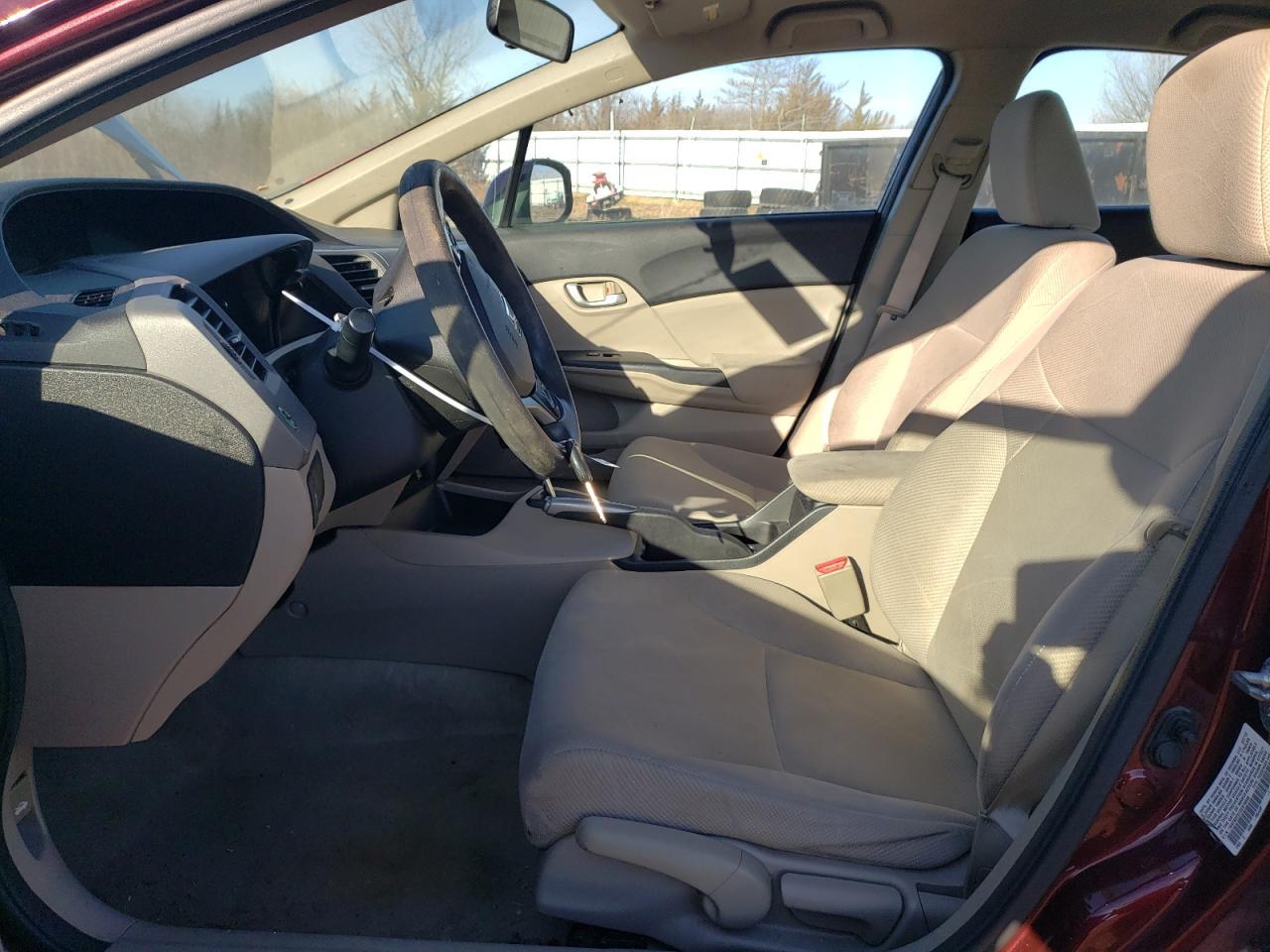 2012 HONDA CIVIC LX - Фото 7