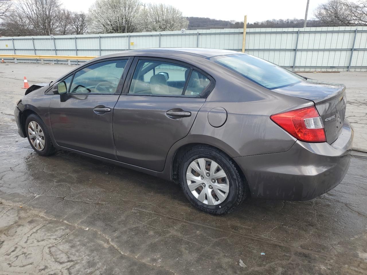2012 HONDA CIVIC LX - Image 2