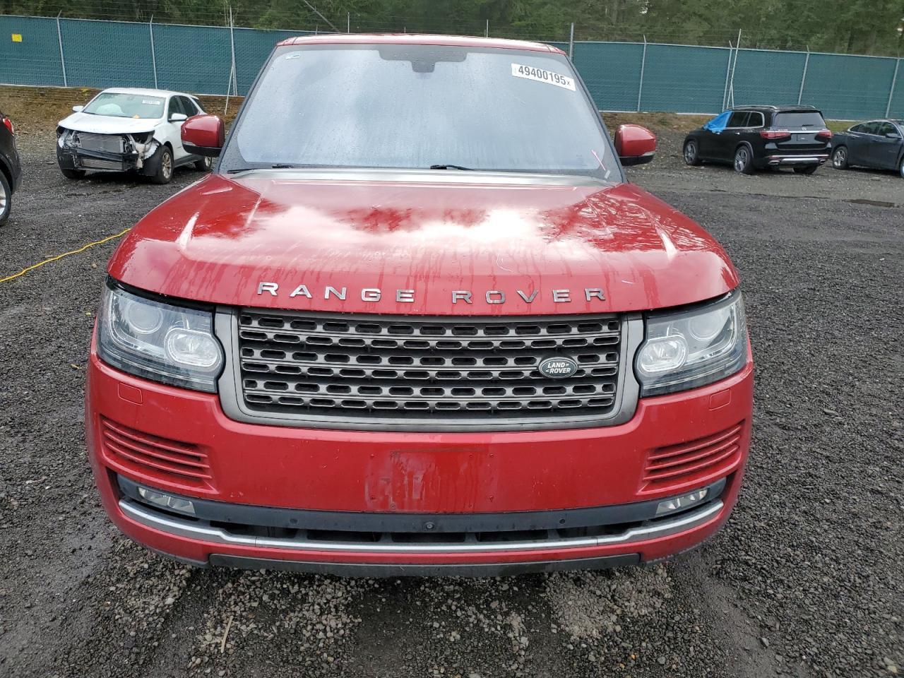 2016 LAND ROVER RANGE ROVE - Фото 5