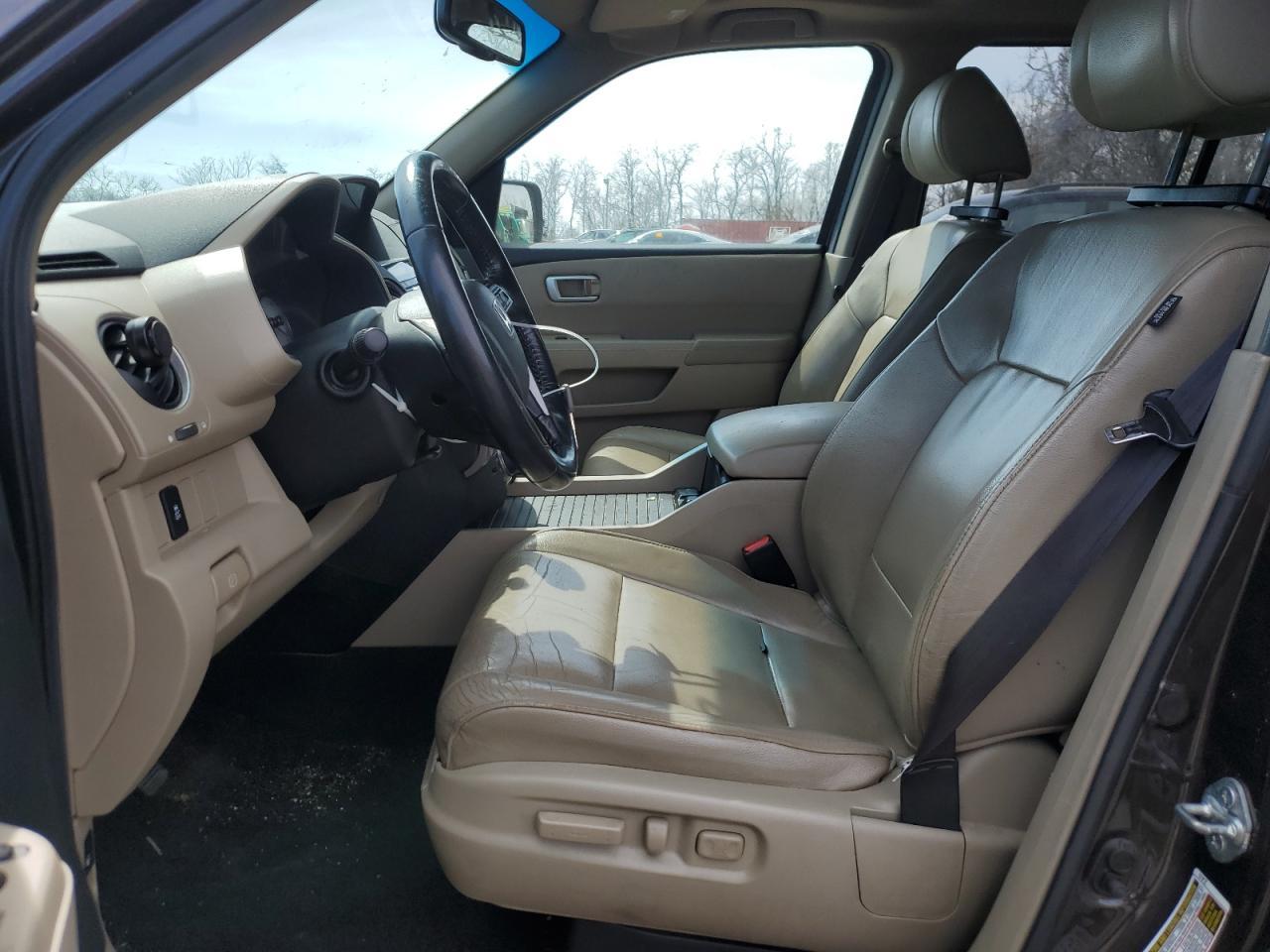 2012 HONDA PILOT EXL - Фото 7