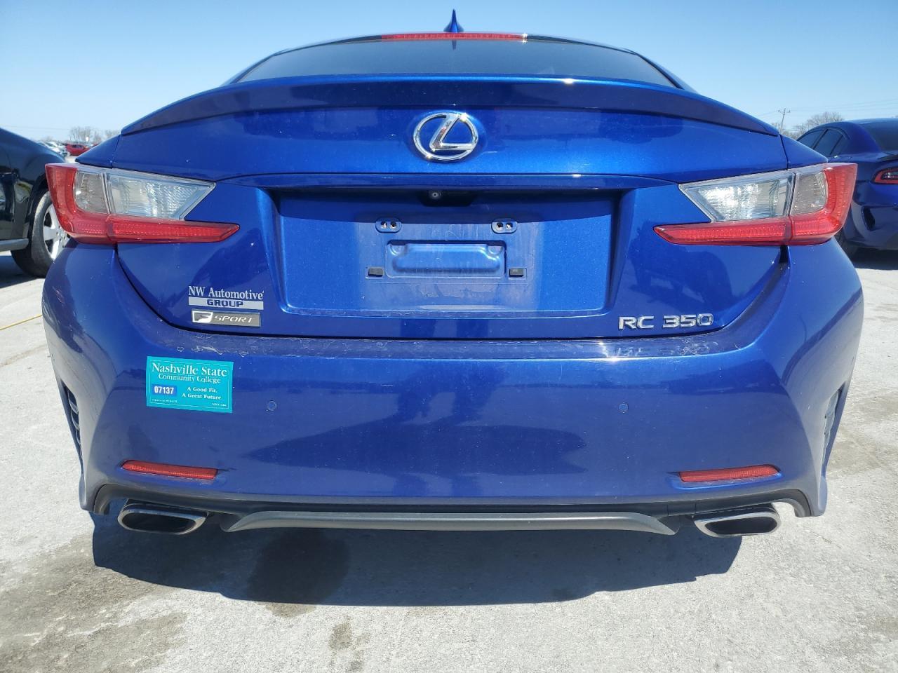 2015 LEXUS RC 350 - Фото 6