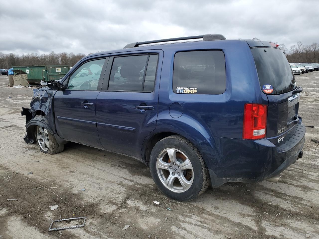 2015 HONDA PILOT EXLN - Image 2