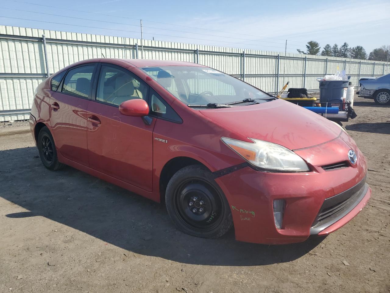 2013 TOYOTA PRIUS - Image 4