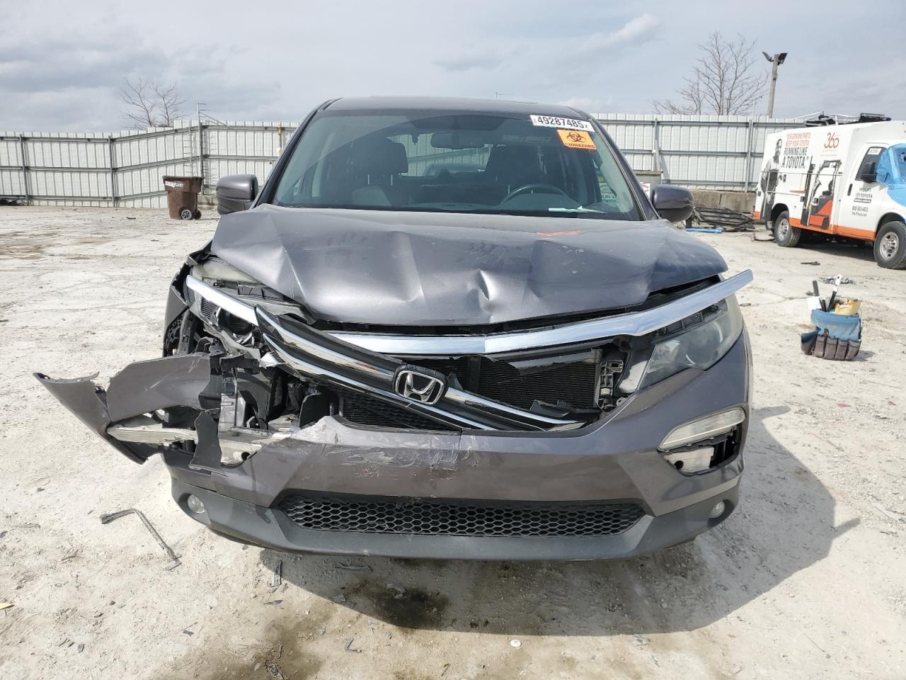 2017 HONDA PILOT EXLN - Фото 5