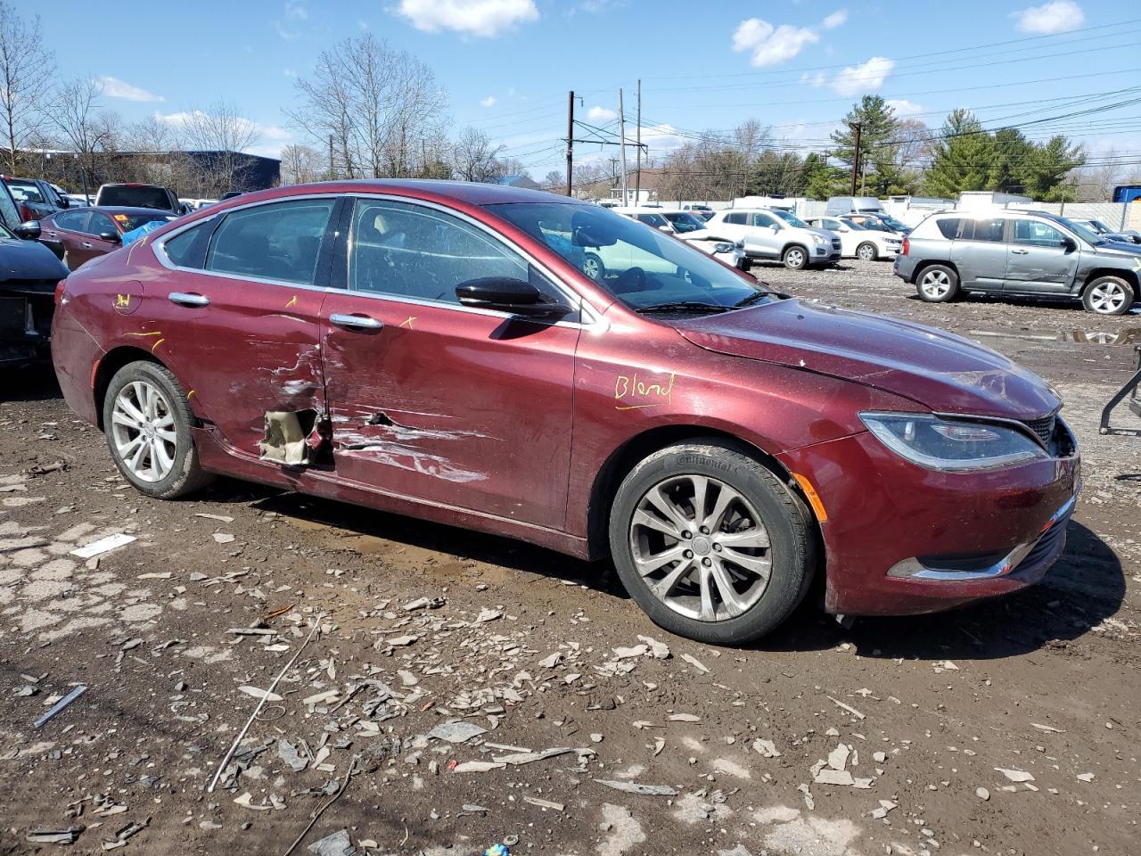 2015 CHRYSLER 200 LIMITE - Фото 4