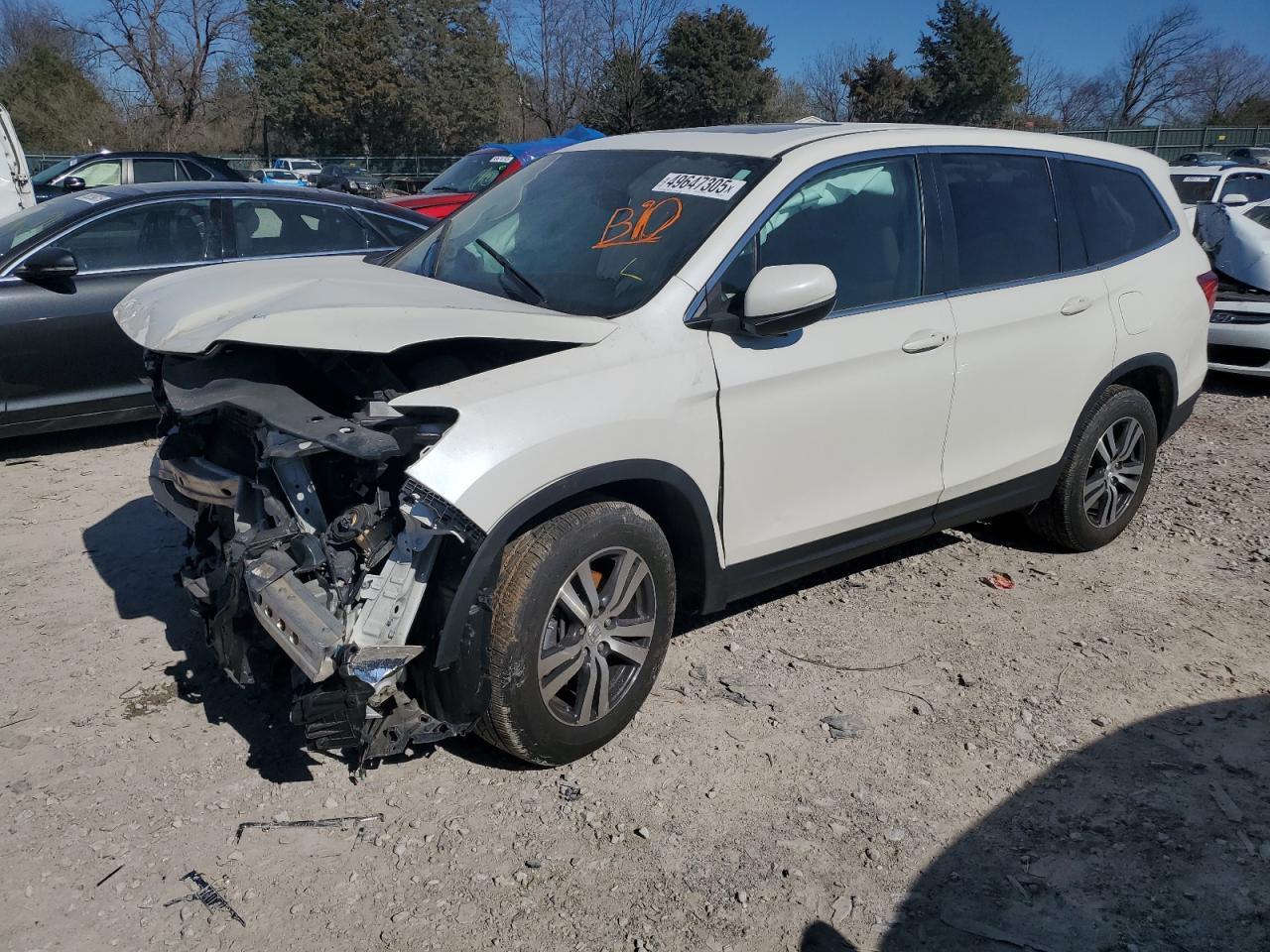 2017 HONDA PILOT EXLN
