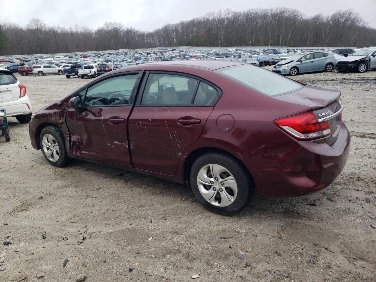 2014 HONDA CIVIC LX - Фото 2